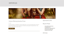 Desktop Screenshot of motoplex.com